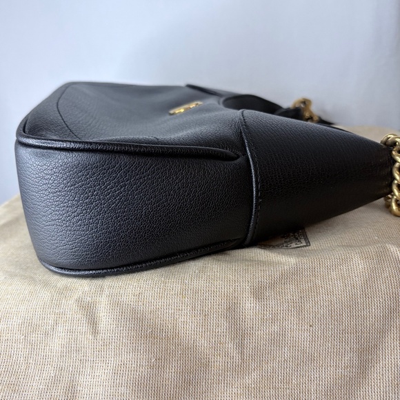 GUCCI small Aphrodite shoulder bag black leather - Picture 8 of 15